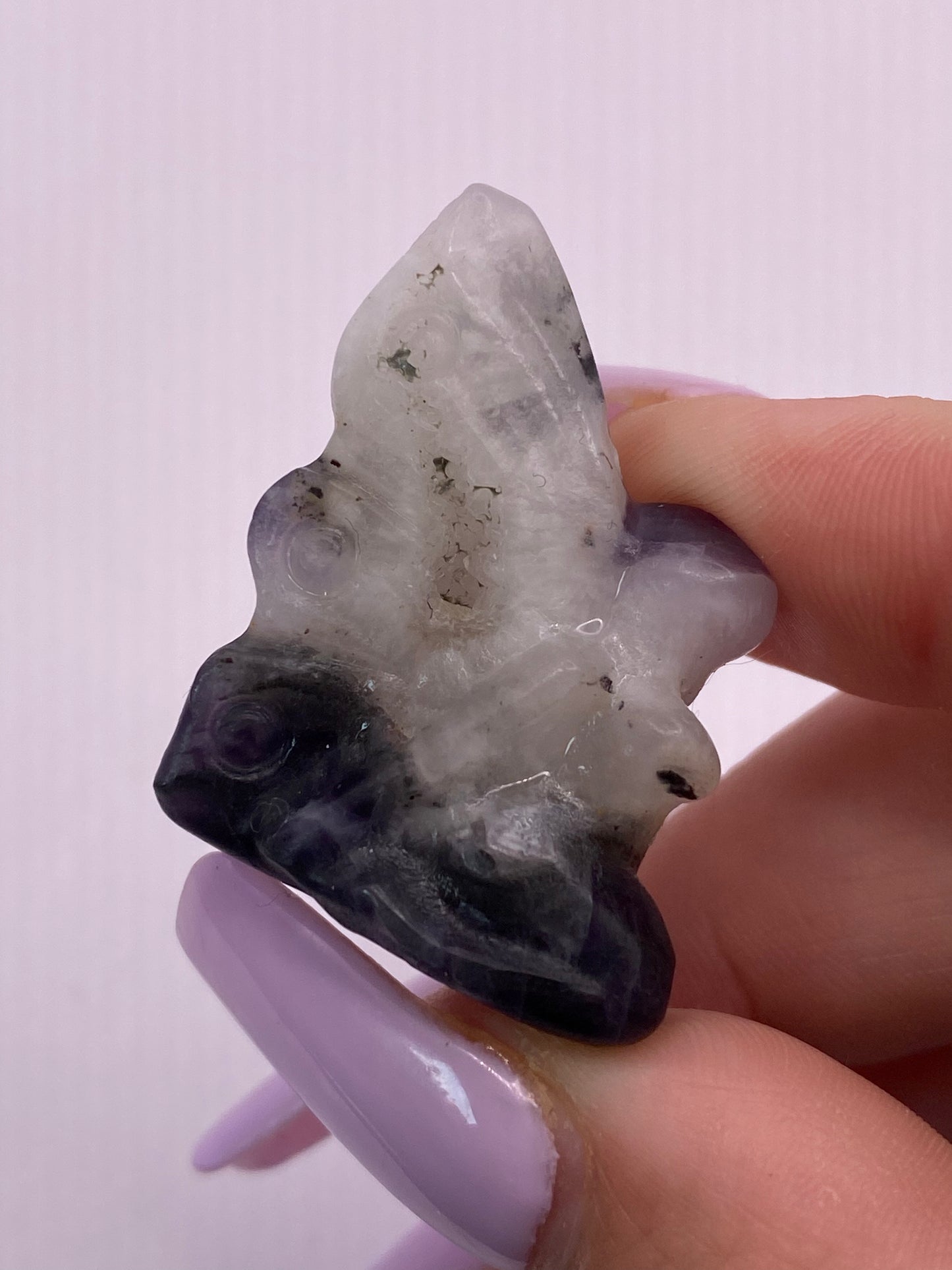 Purple Sphalerite Crystal Fairy