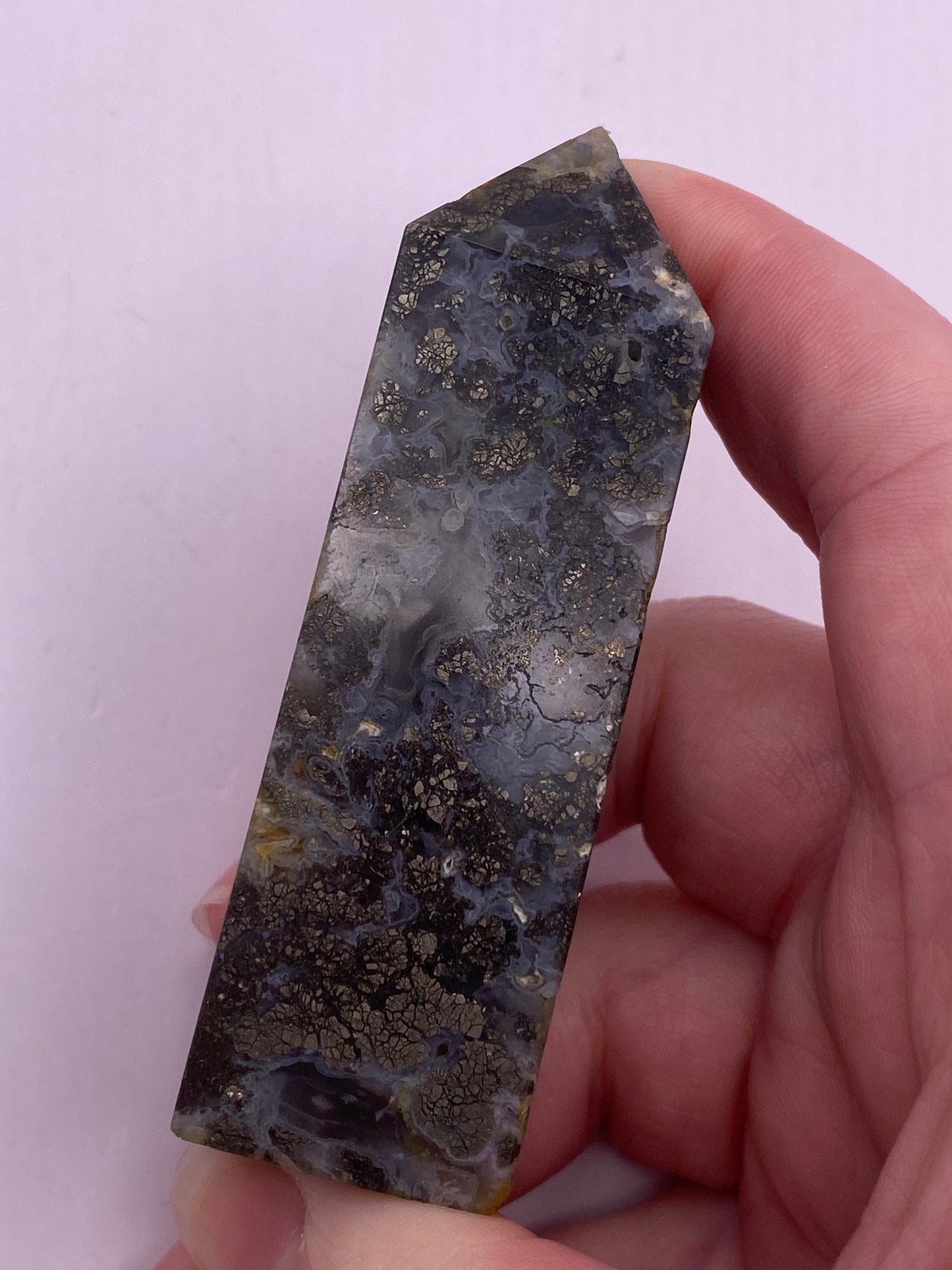 Chalcopyrite Crystal Tower