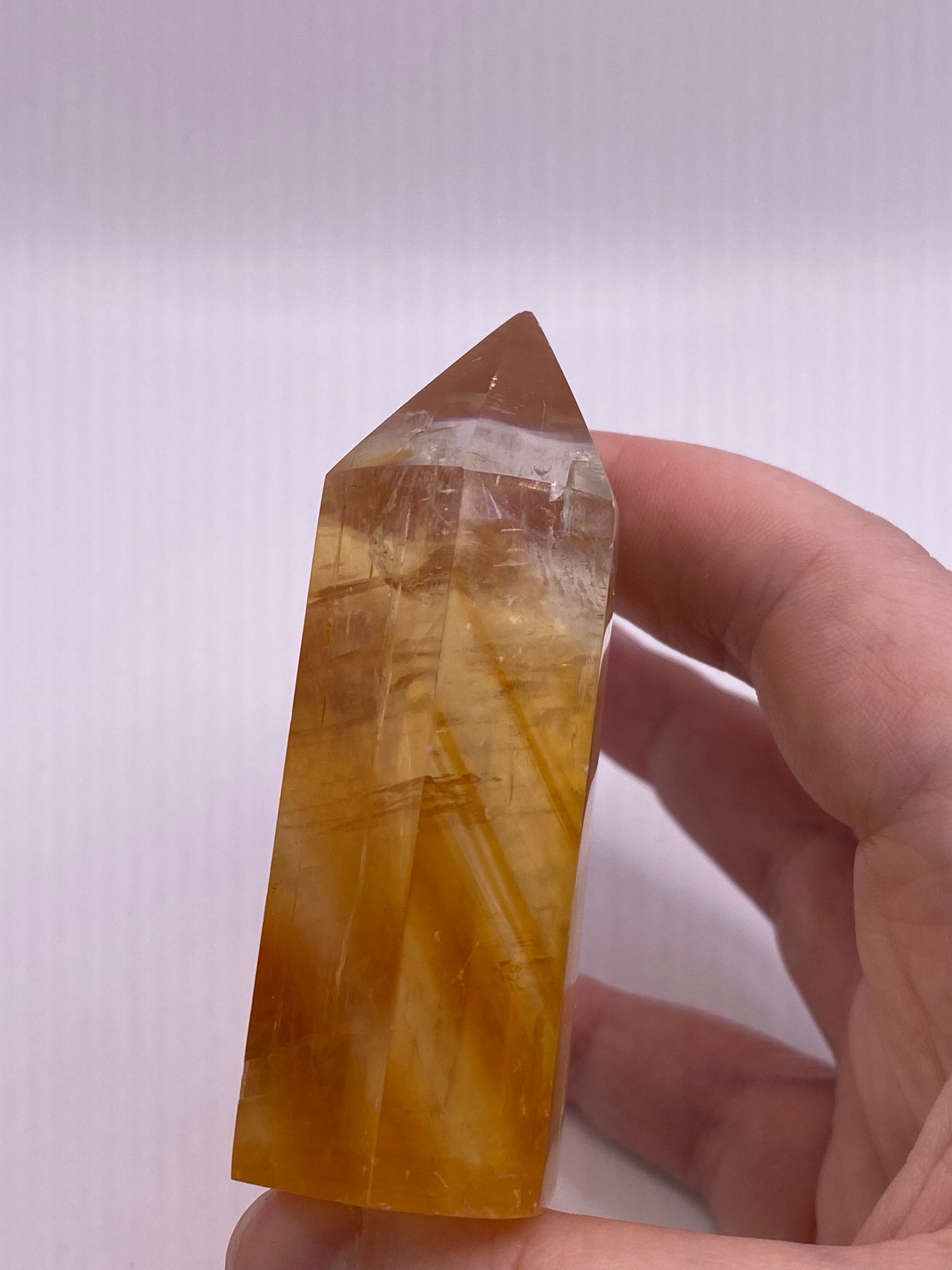 Phantom orange Calcite