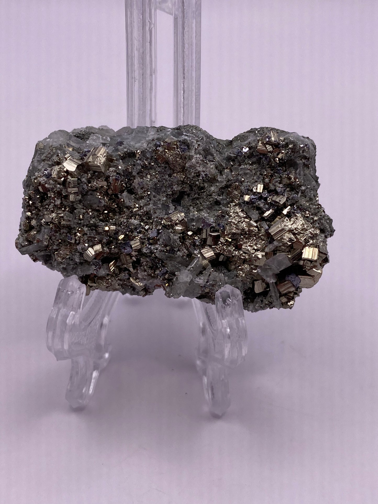 Pyrite, Calcite and Quartz Cluster