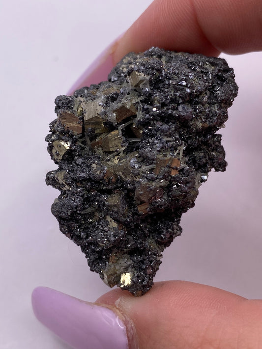 Pyrite, Quartz and Galena Cluster