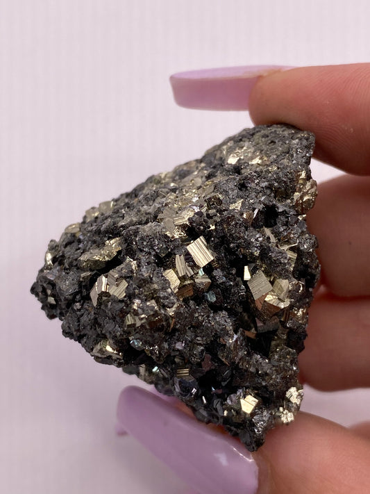 Pyrite and Galena Cluster