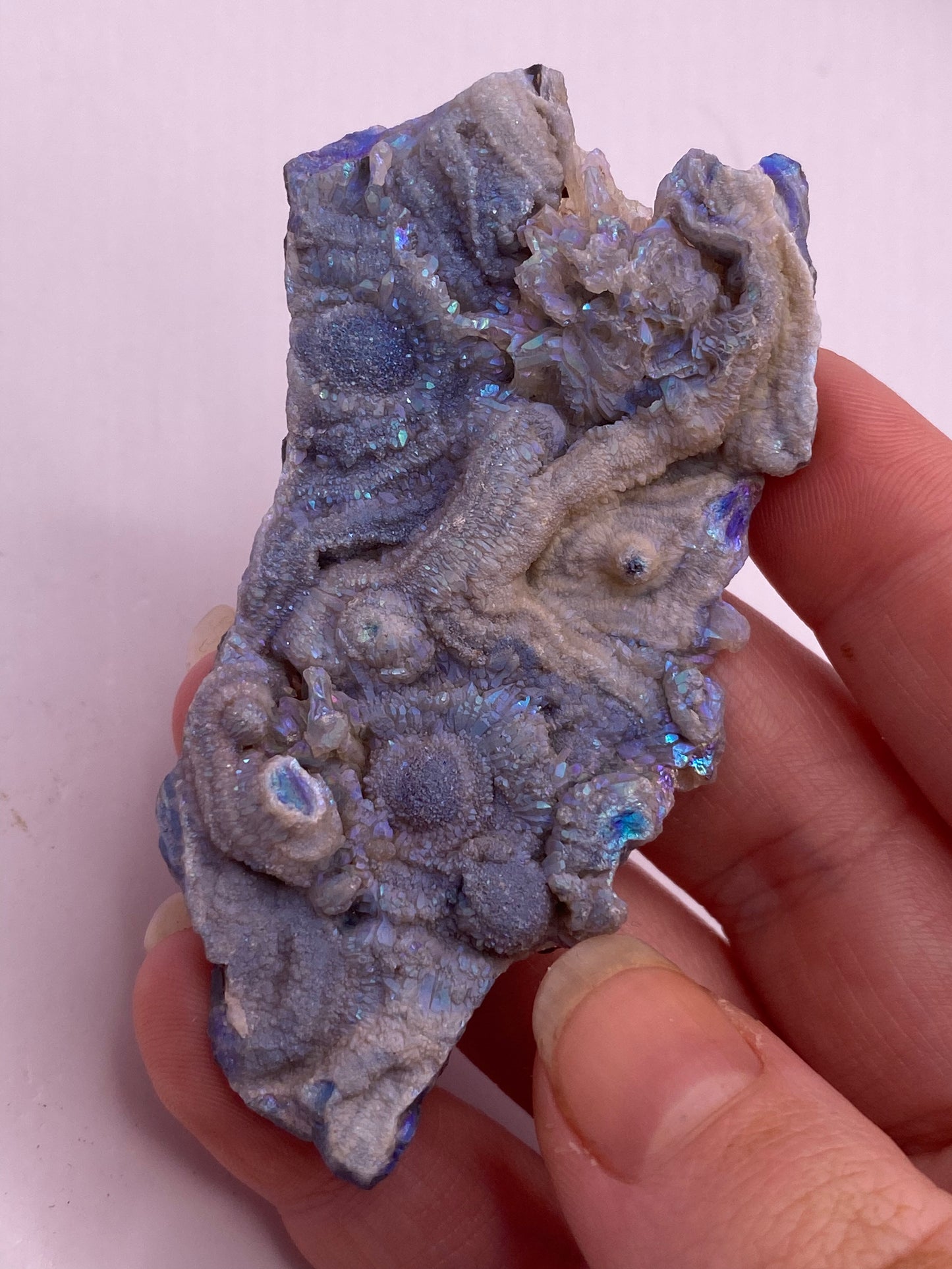 Galaxy aura chalcedony cluster