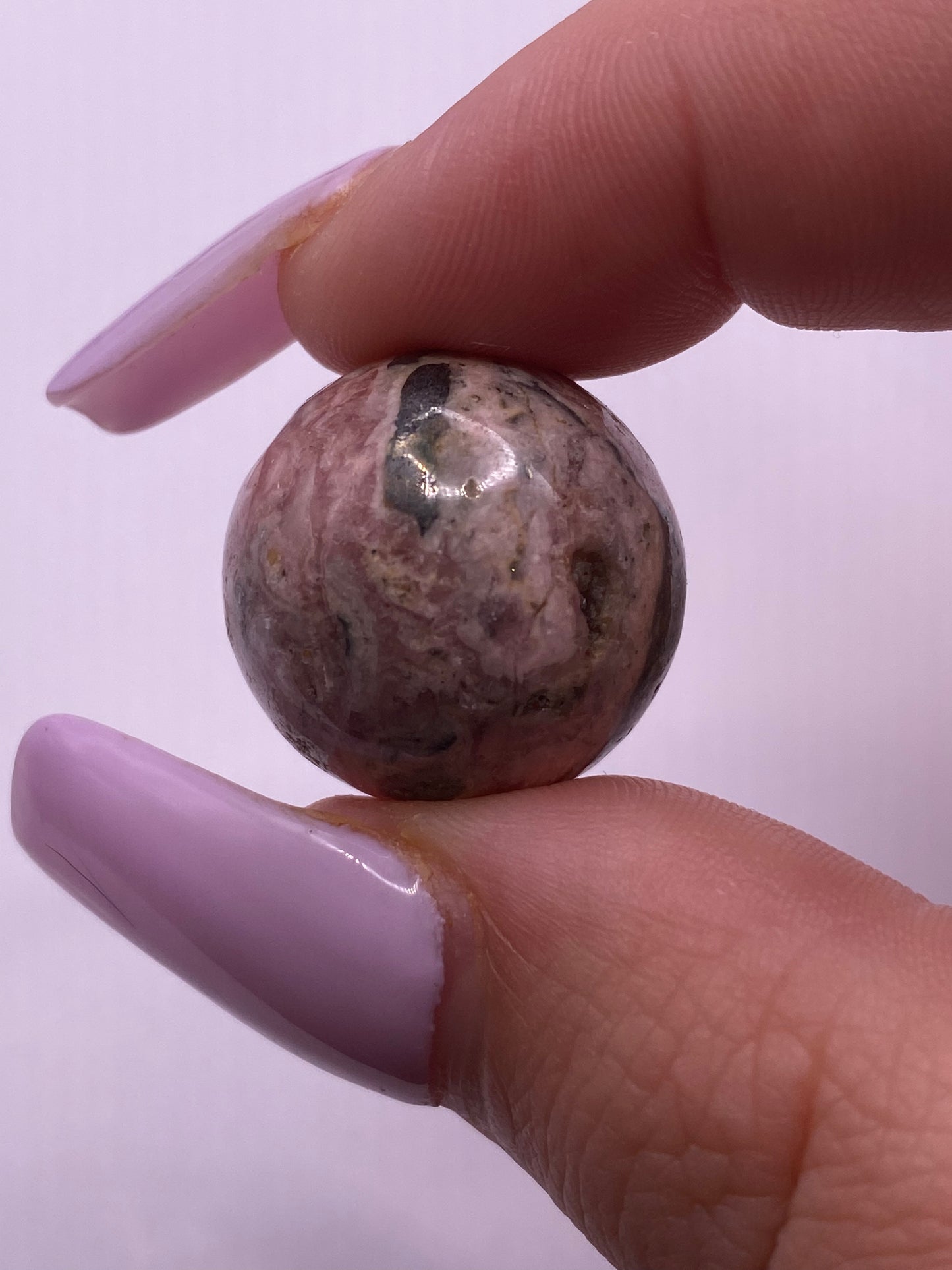 Rare Rhodochrosite Mini Sphere