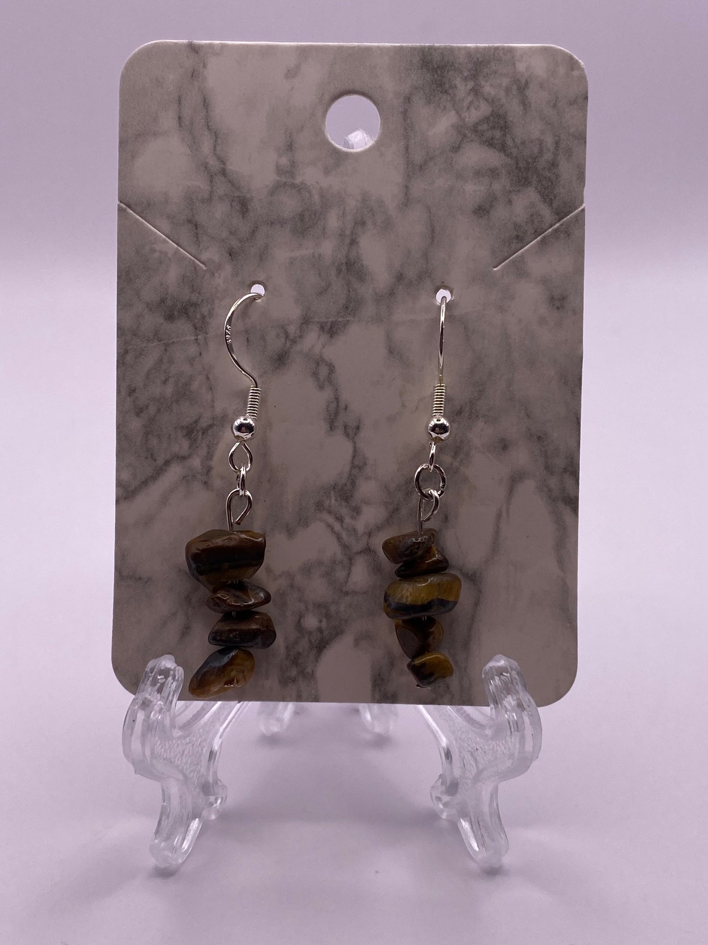 Tigers Eye Earrings