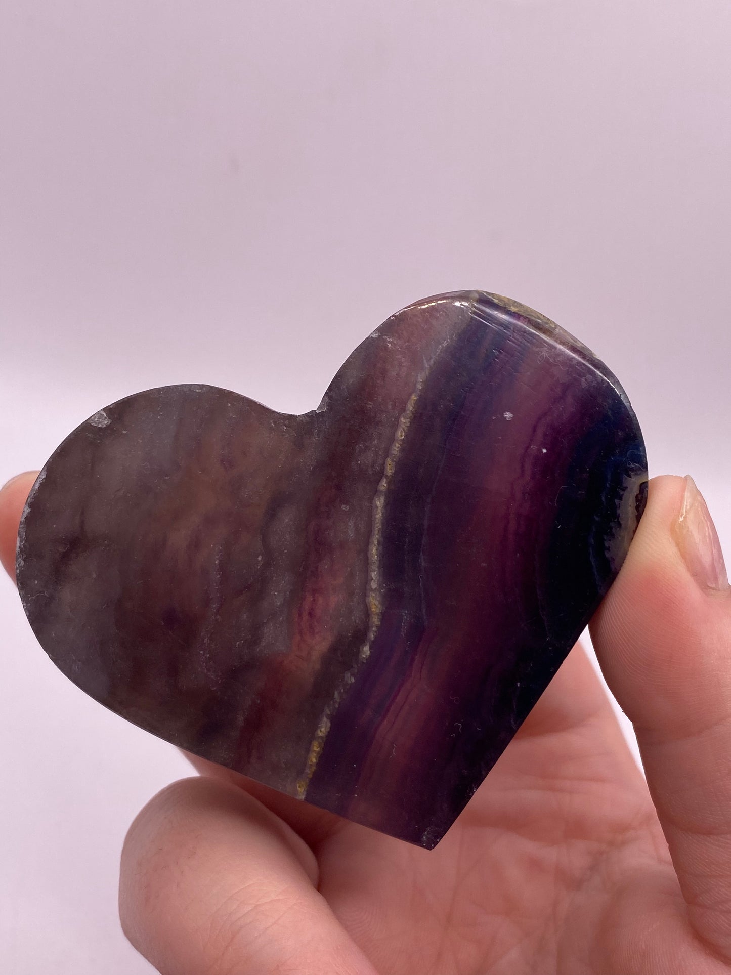 Fluorite Heart