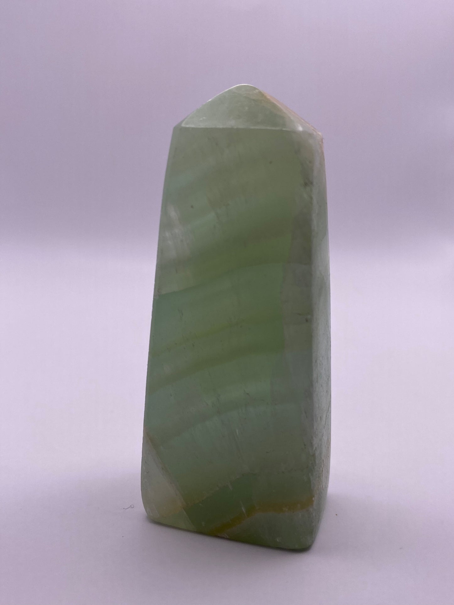 Pistachio Calcite Tower