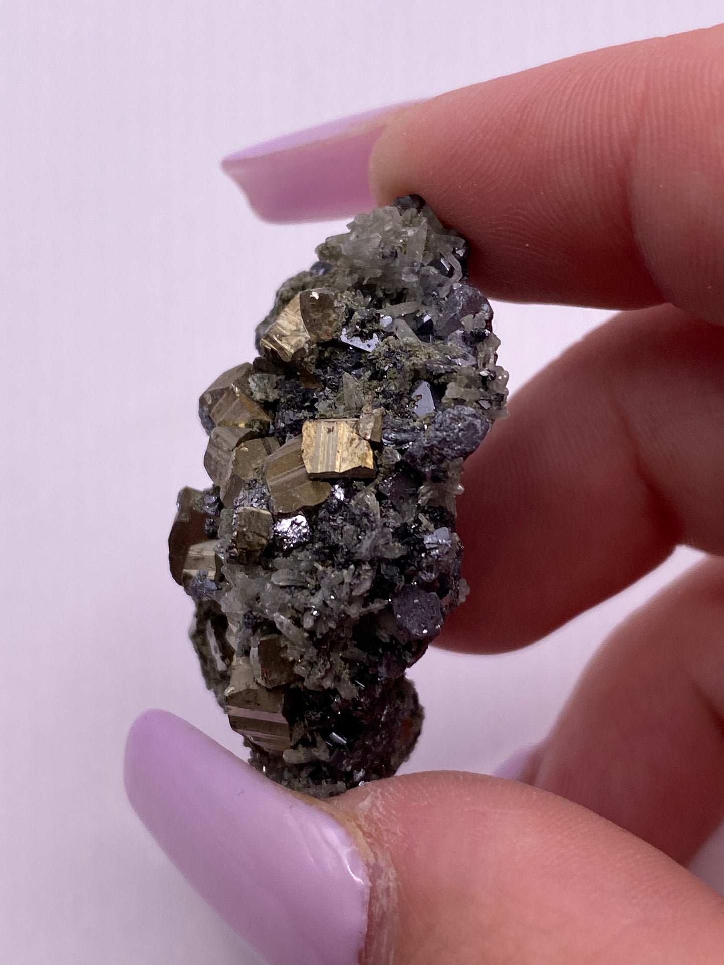 Pyrite, Quartz and Galena Cluster