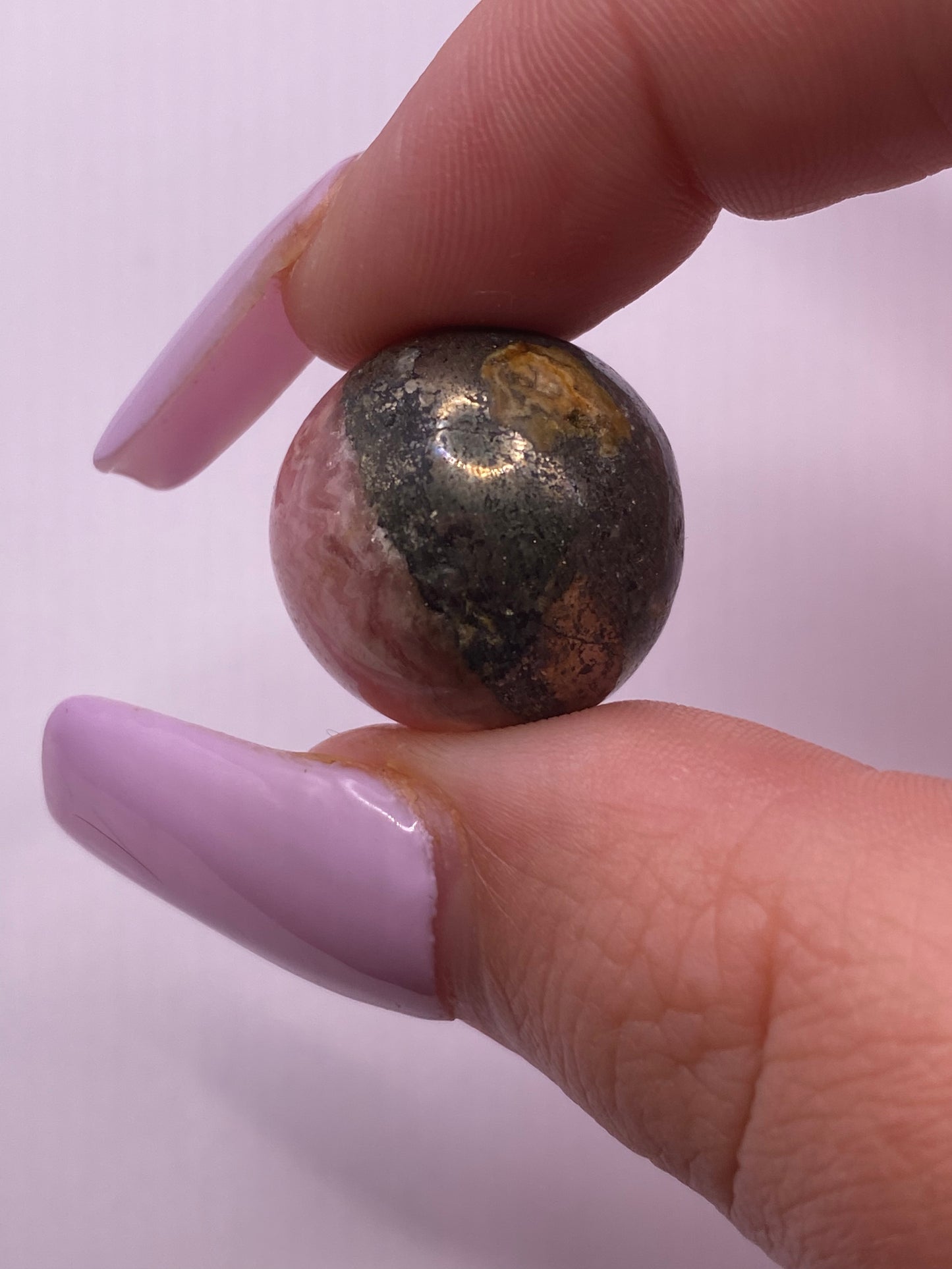 Rare Rhodochrosite Mini Sphere