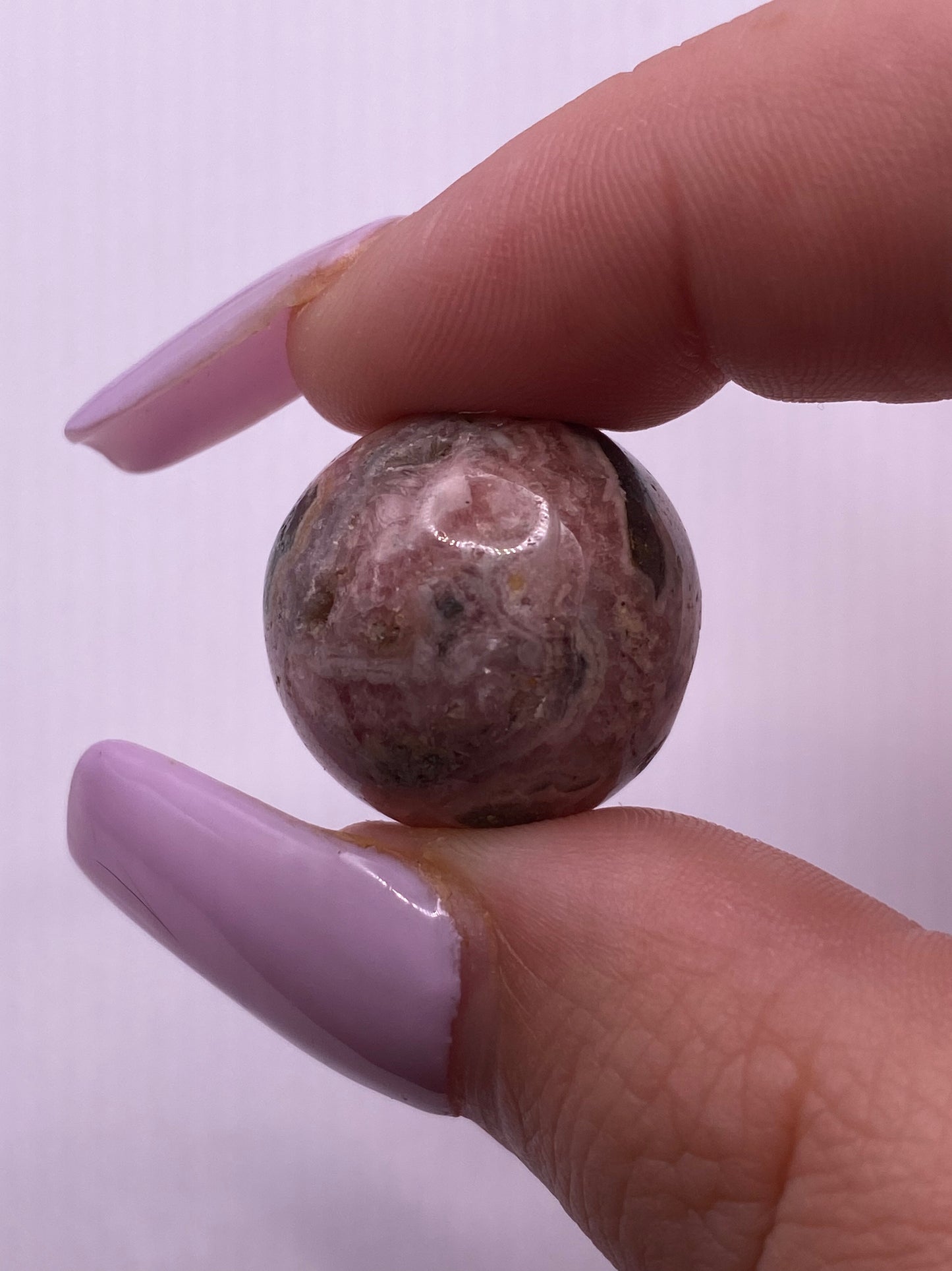 Rare Rhodochrosite Mini Sphere