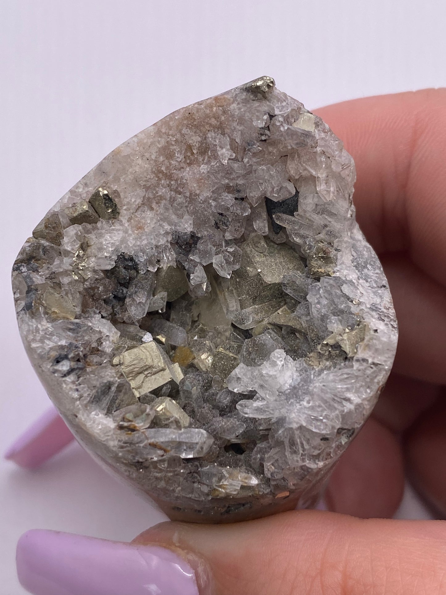 Pyrite and Quartz